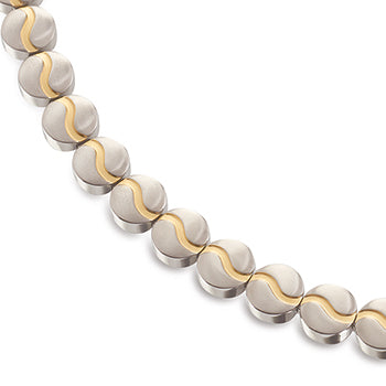 08022-02 Boccia Titanium Necklace
