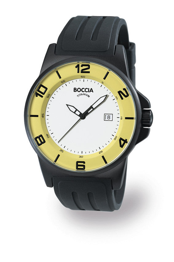 3535-18 Mens Boccia id. Titanium Watch