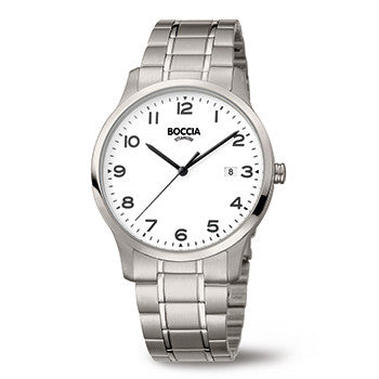 3643-04 Mens Boccia Titanium Solar Powered Watch