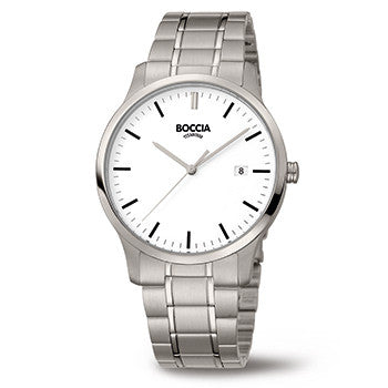 3605-02 Boccia Titanium Mens Watch