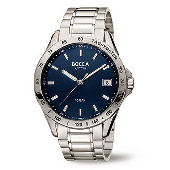 3607-03 Boccia Titanium Mens Watch