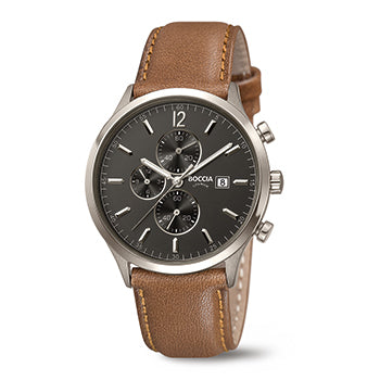 Boccia titanium sales chronograph watch