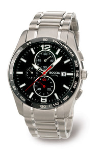 3767-02 Mens Boccia Titanium Chronograph Watch