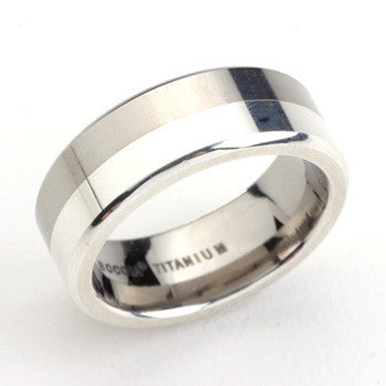 0101-14 Boccia Titanium Ring