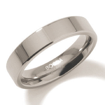0109-01 Boccia Titanium Ring