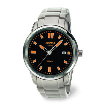 3535-32 Mens Boccia id. Titanium Watch