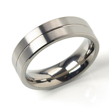 0106-02 Boccia Titanium Ring