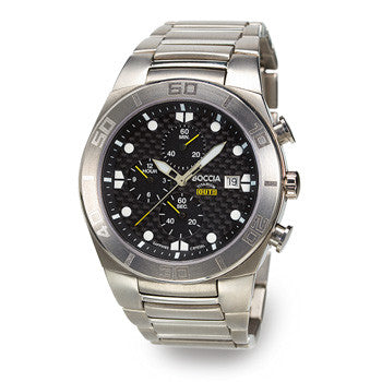 3643-01 Mens Boccia Titanium Solar Powered Watch