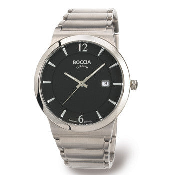 3565-02 Mens Boccia Titanium Watch display picture 3
