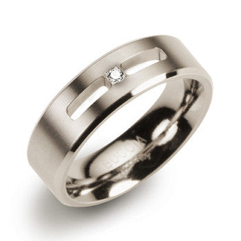 0107-01 Boccia Titanium Ring