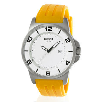 3535-40 Mens Boccia id. Titanium Watch