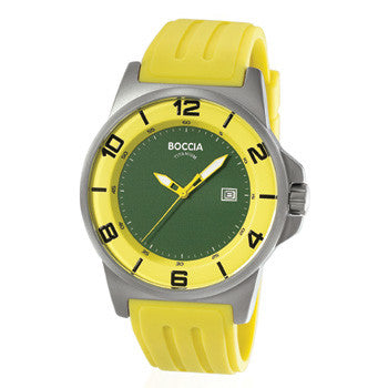 3535-08 Mens Boccia id. Titanium Watch