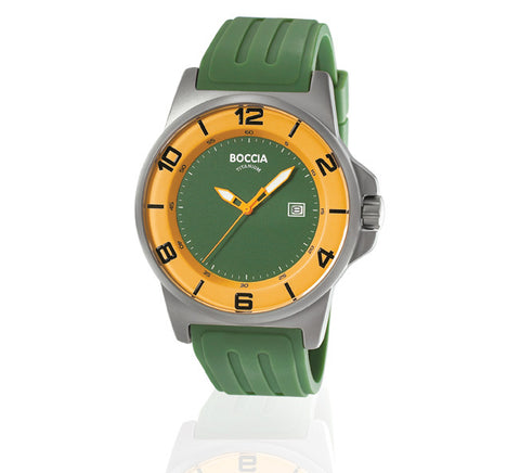 3550-01 Mens Boccia Titanium Watch