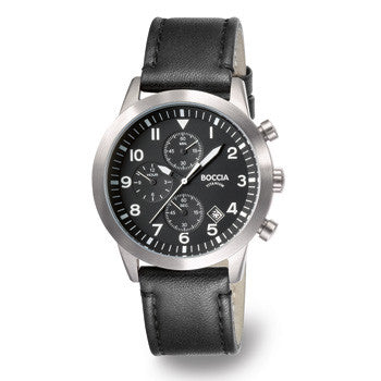 3772-01 Mens Boccia Titanium Chronograph Watch