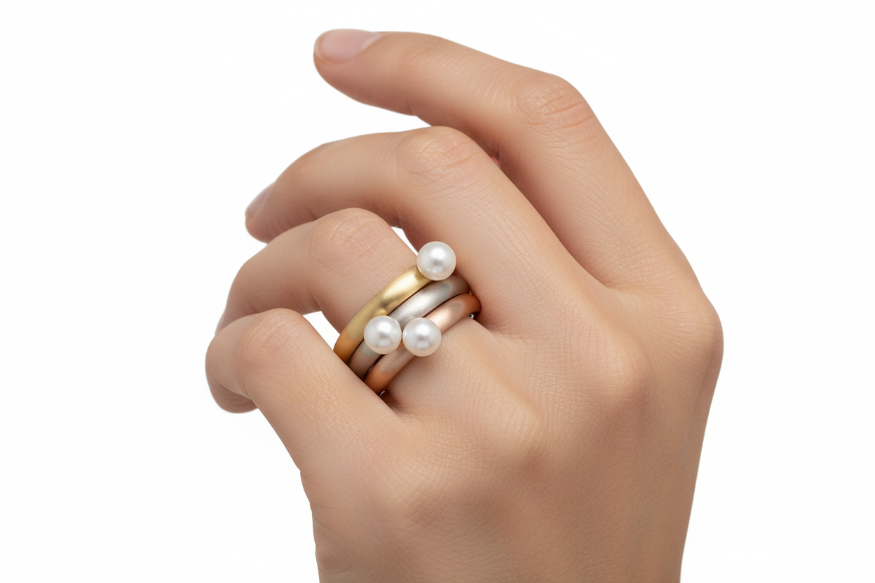 0145-03 Boccia Titanium Ring