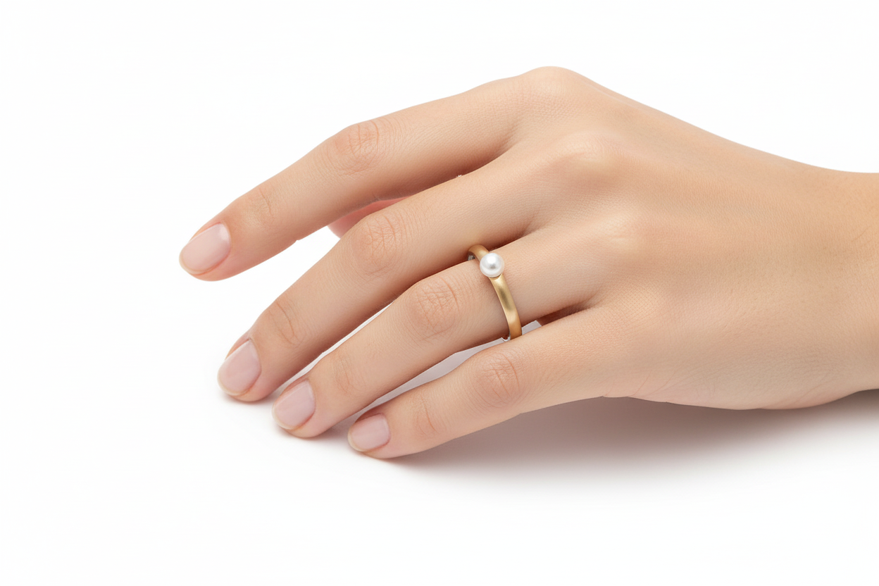 0145-02 Boccia Titanium Ring