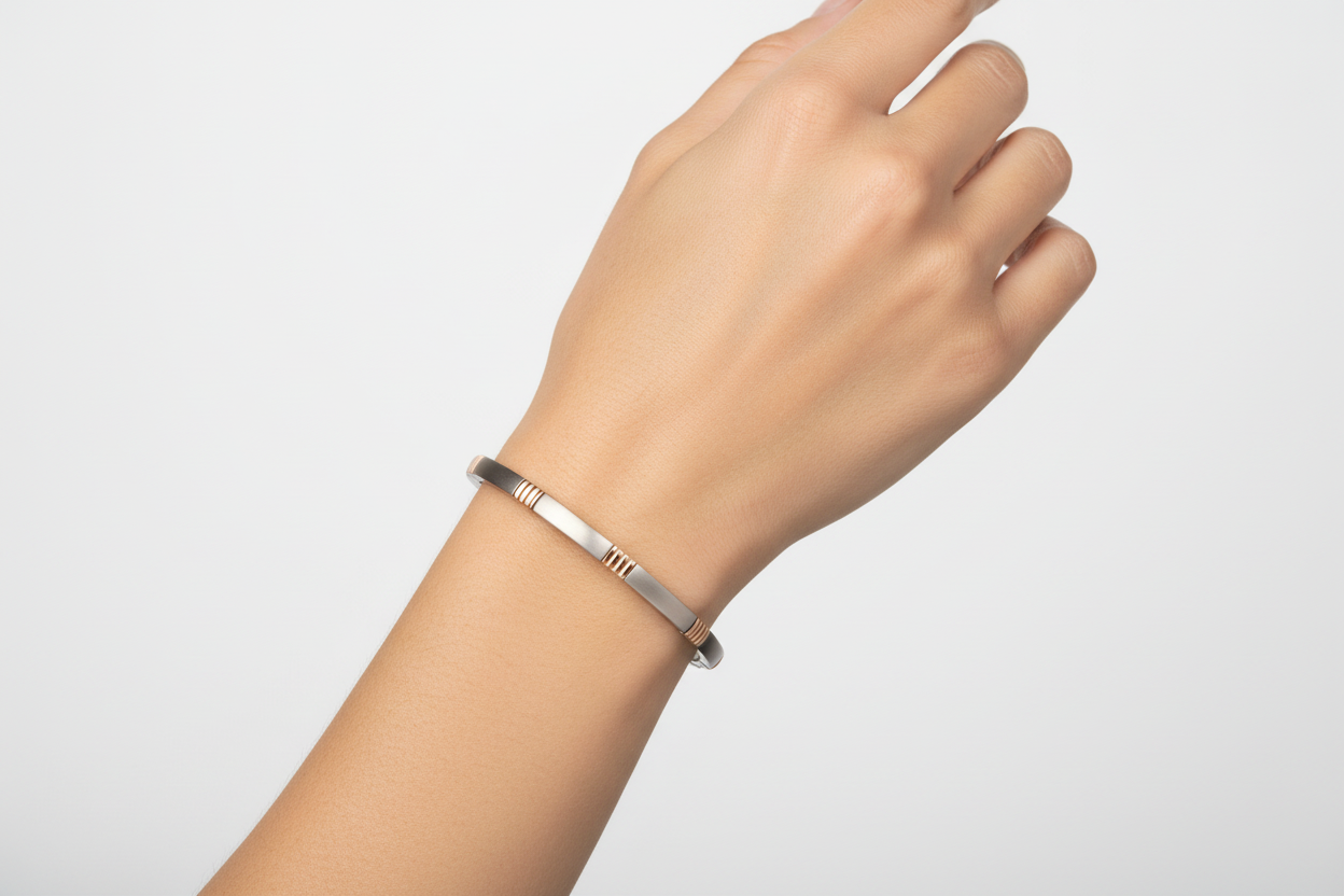 03002-03 Boccia Titanium Bracelet