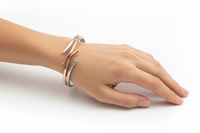 0396-02 Boccia Titanium Bracelet