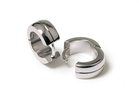 0508-10 Boccia Titanium Earrings