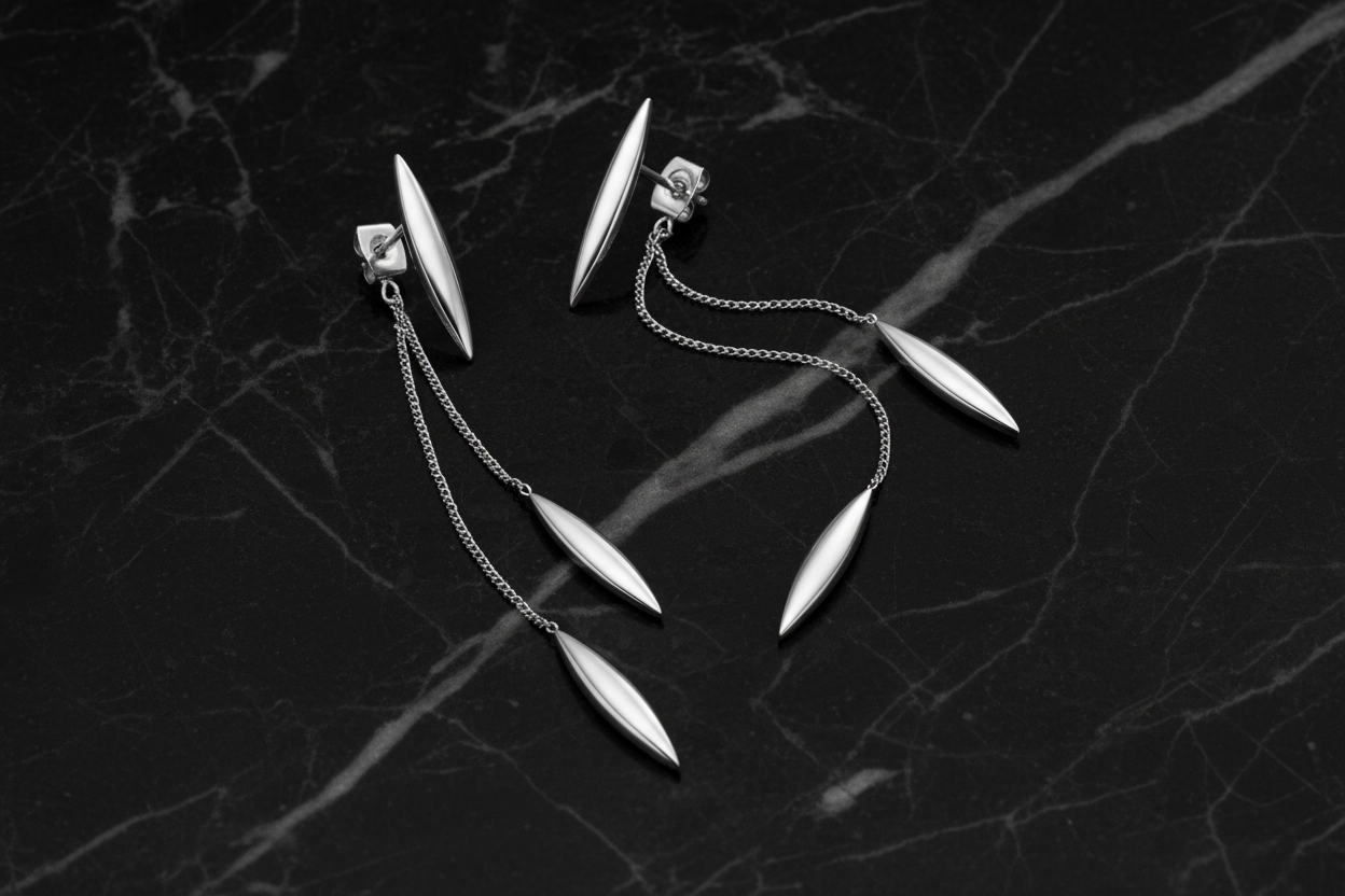 05074-01 Boccia Titanium Earrings