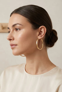 0508-09 Boccia Titanium Earrings