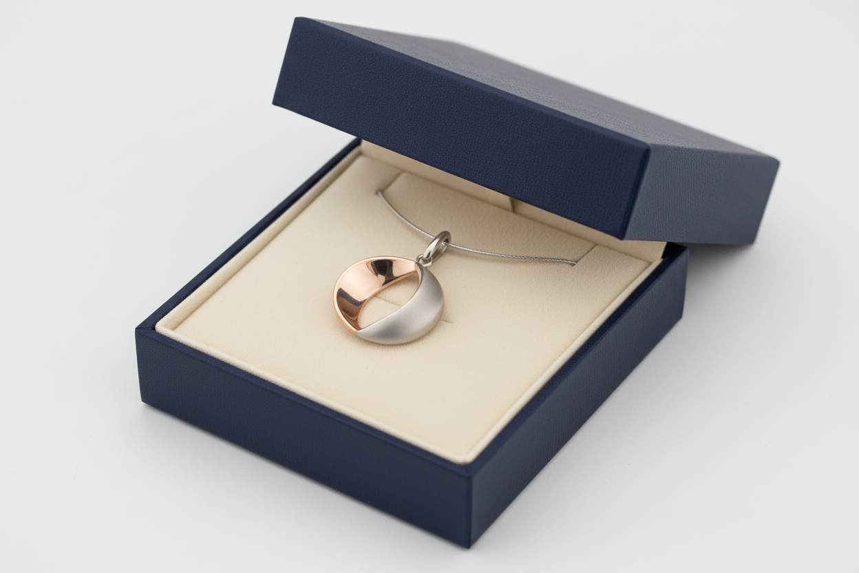 0781-04 Boccia Titanium Pendant  (choose chain separately)