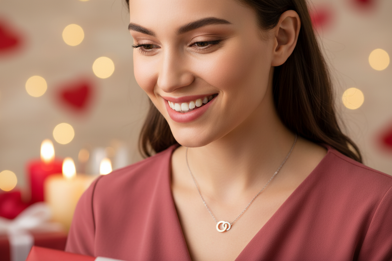 08033-02 Boccia Titanium Necklace