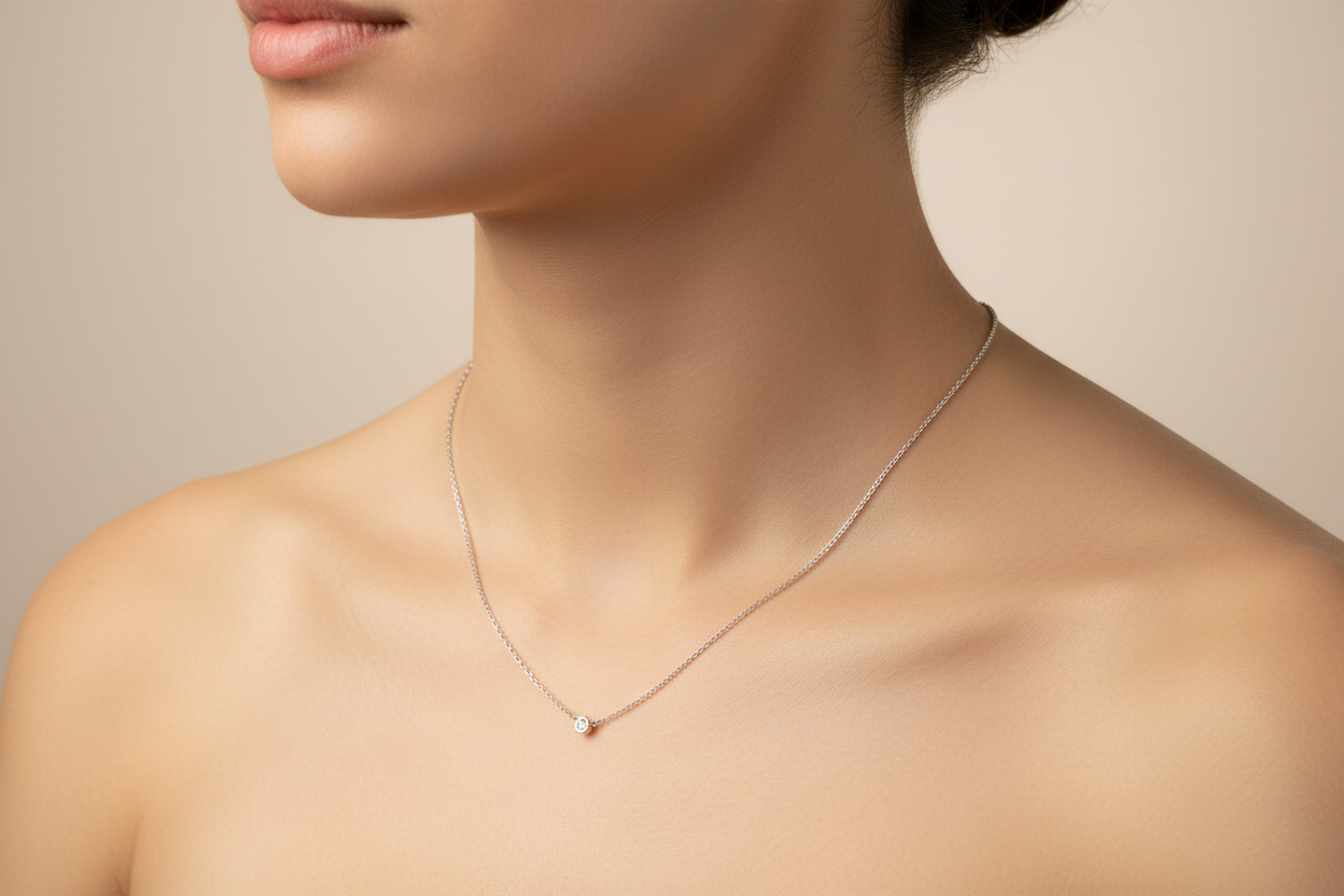 08069-01 Boccia Titanium Necklace