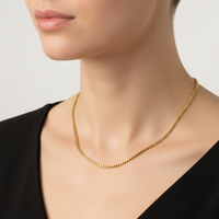 08085-02 Boccia Titanium Necklace