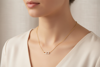 08092-02 Boccia Titanium Necklace