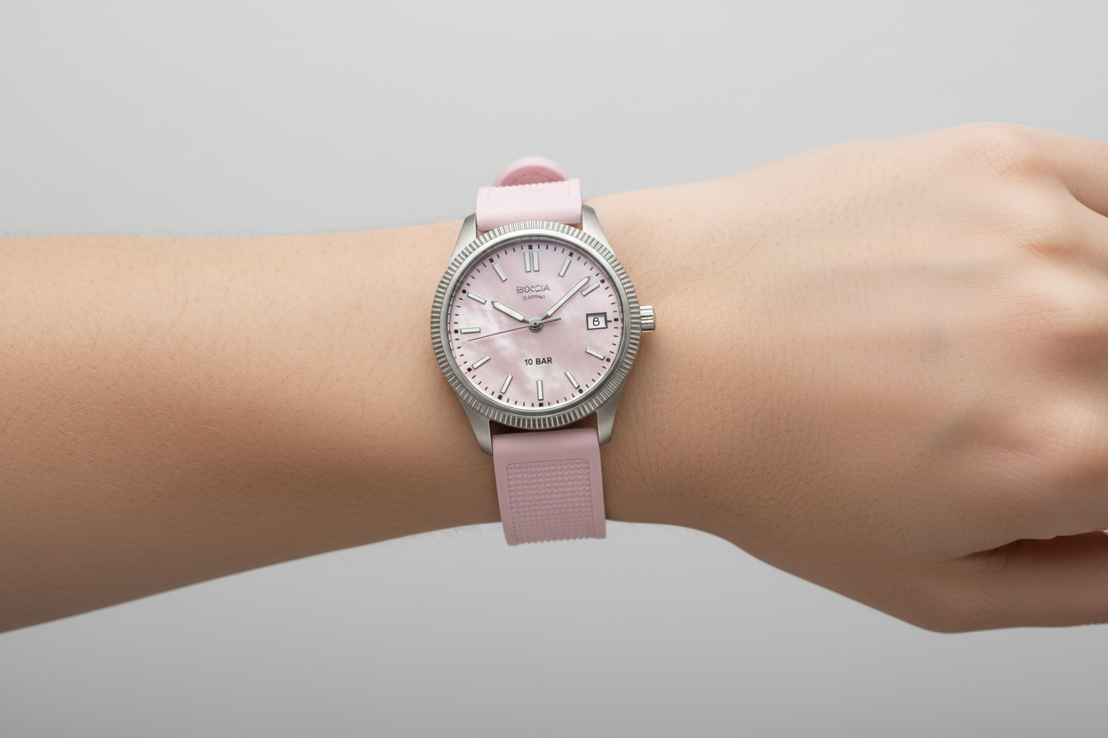 3356-01 Ladies Boccia Titanium Watch