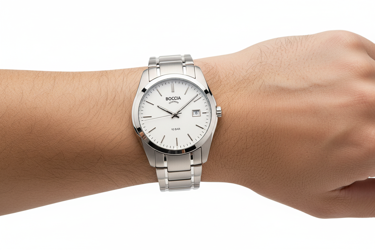 3608-03 Boccia Titanium Mens Watch