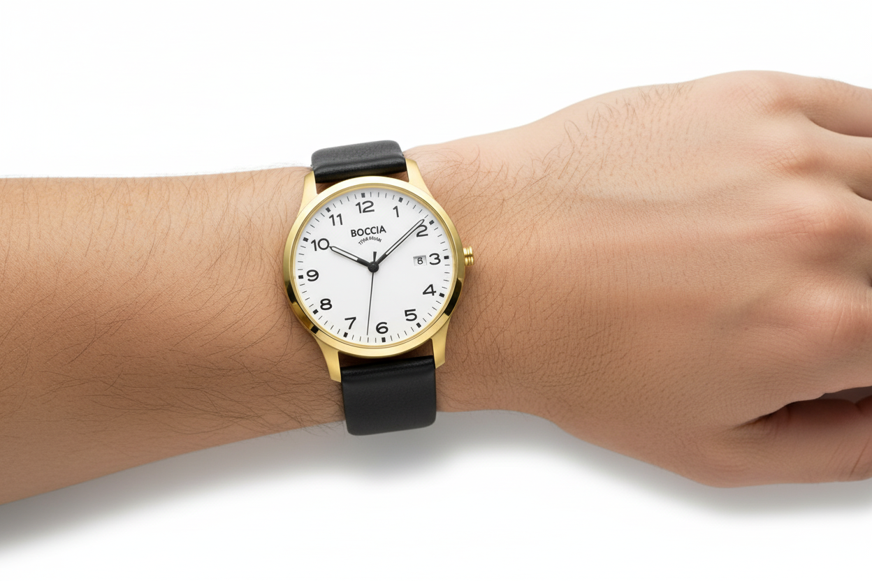 3620-08 Boccia Titanium Mens Watch