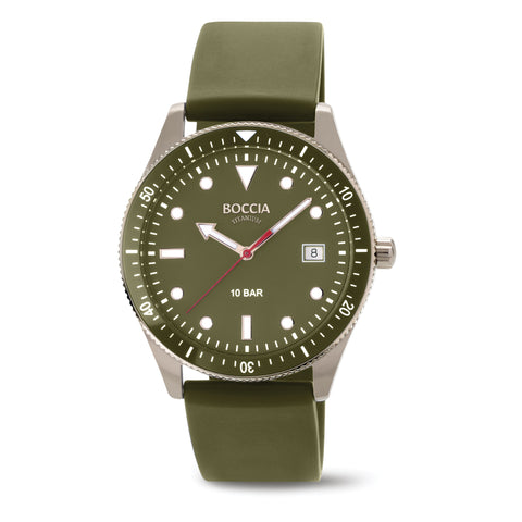 3536-01 Mens Boccia id. Titanium Watch