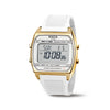 3738-04 Boccia Titanium Digital Watch, White