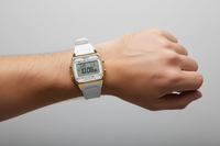 3738-04 Boccia Titanium Digital Watch, White