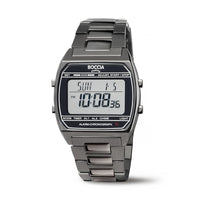 3738-07 Boccia Titanium Digital Watch, Titanium