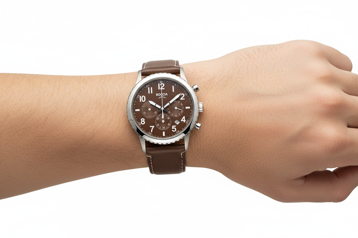 3745-02 Mens Boccia Titanium Watch