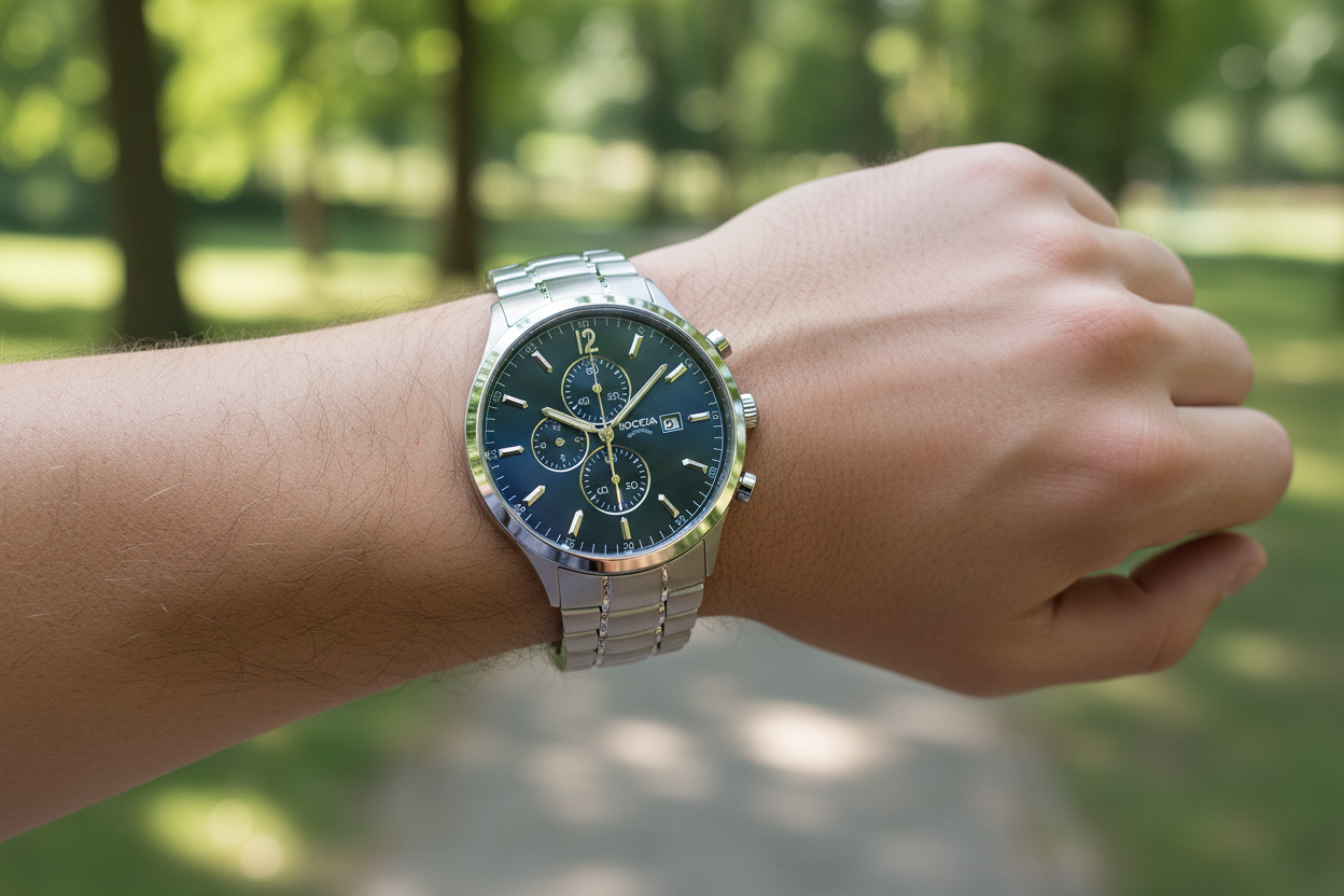 3753-03 Boccia Titanium Mens Watch