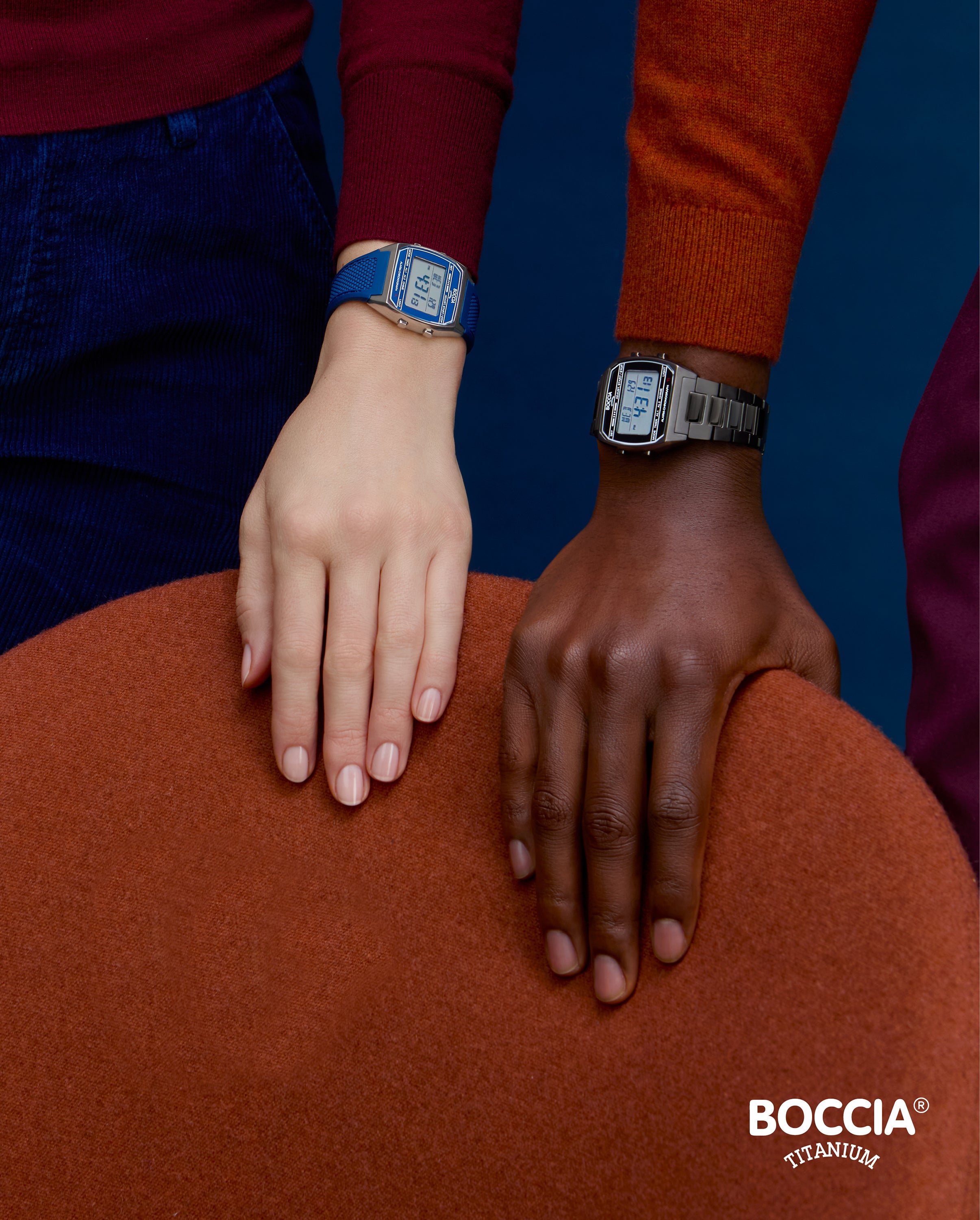 オーブニカ 3738-07 Boccia Titanium Digital Watch, Titanium