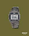 3738-07 Boccia Titanium Digital Watch, Titanium