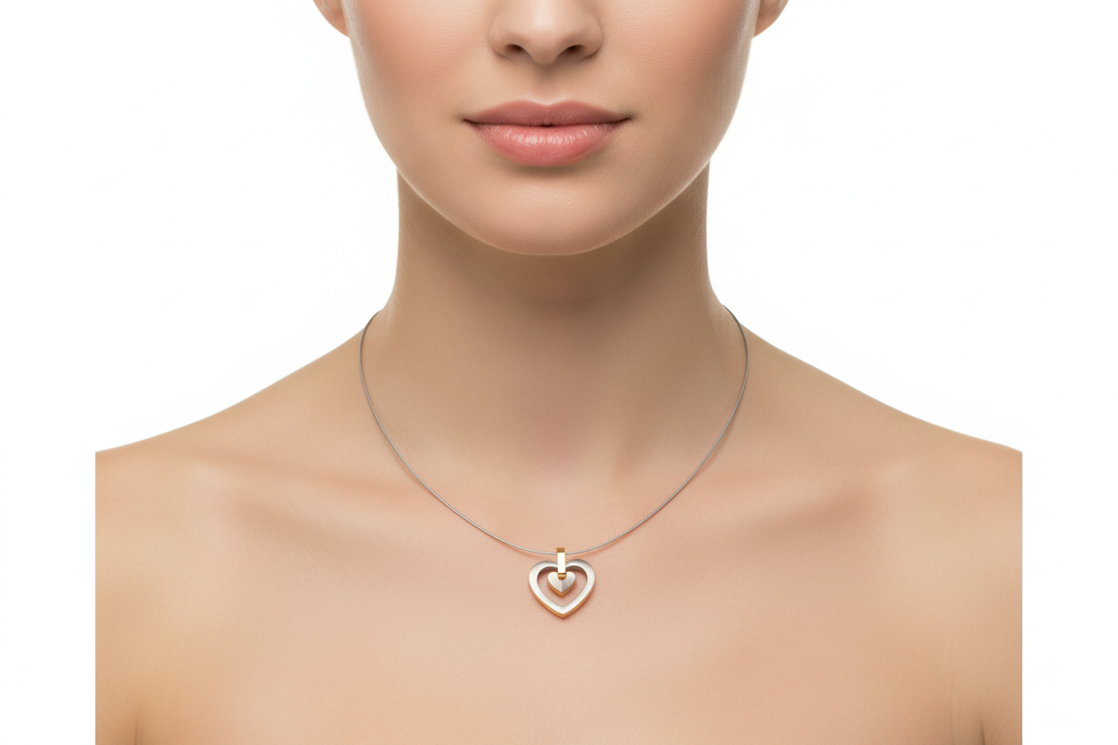 0728-02 Boccia Titanium Pendant  (choose chain separately)