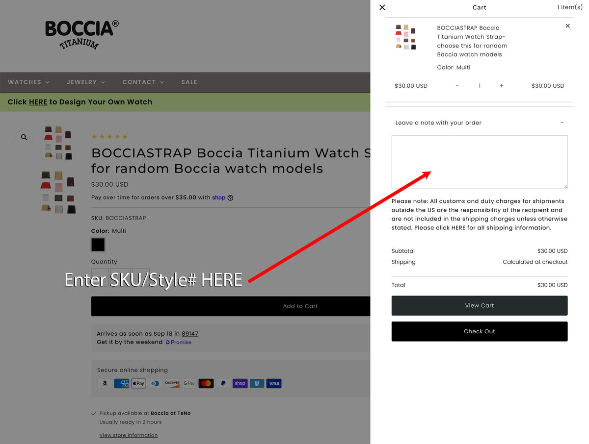 Boccia Titanium Watch Straps - choose this for various Boccia watch models