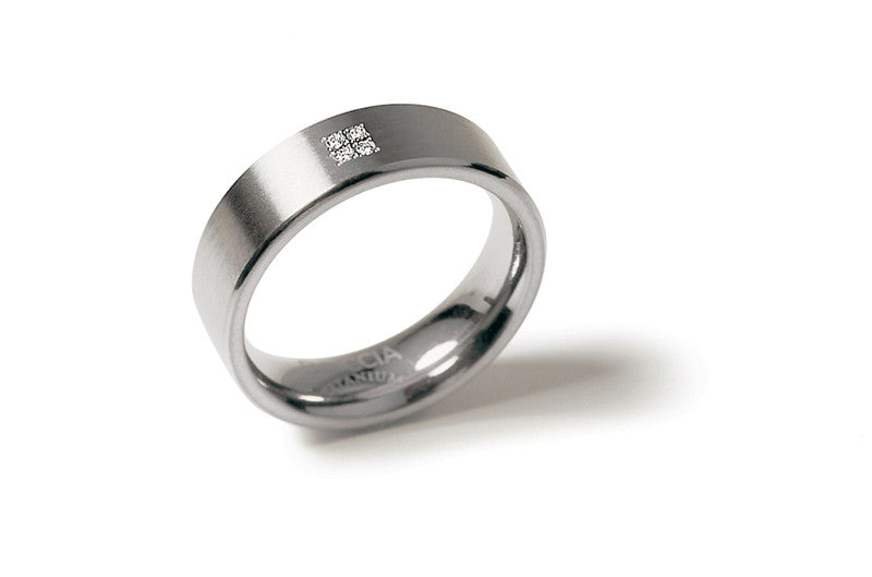 0101-12 Boccia Titanium Ring