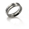 0101-14 Boccia Titanium Ring