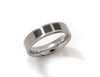 0101-15 Boccia Titanium Ring