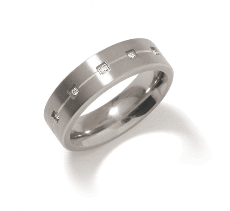 0101-20 Boccia Titanium Ring