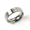 0101-22 Boccia Titanium Ring