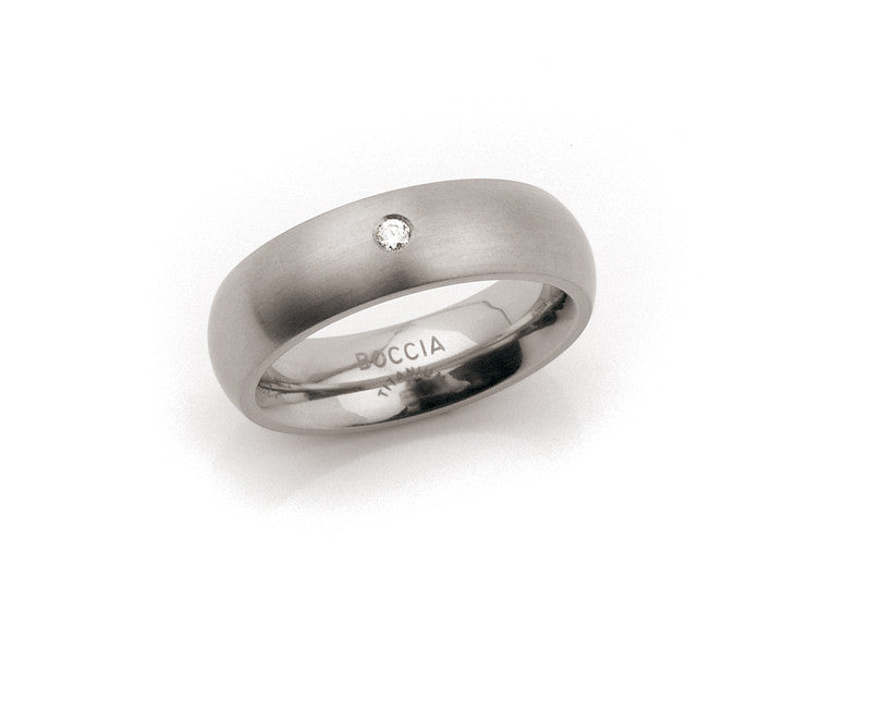 0102-06 Boccia Titanium Ring