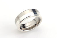 0107-02 Boccia Titanium Ring